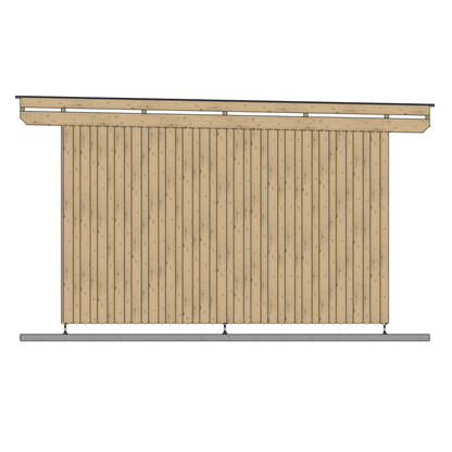 Seitenwand für ATBULL Carports