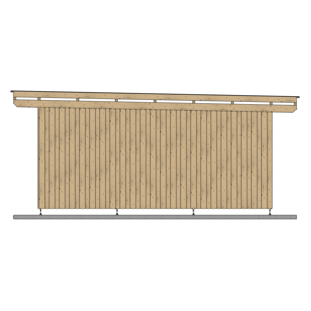 Seitenwand für ATBULL Carports