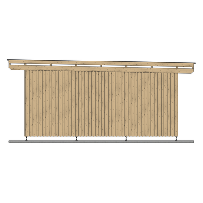Seitenwand für ATBULL Carports