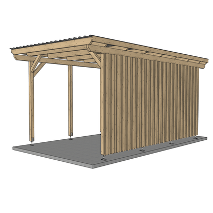 Seitenwand für ATBULL Carports