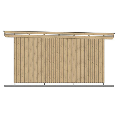Seitenwand für ATBULL Carports