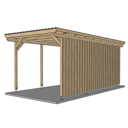 Seitenwand für ATBULL Carports