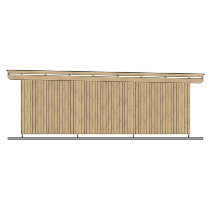 Seitenwand für ATBULL Carports