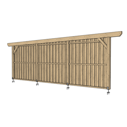 Seitenwand für ATBULL Carports