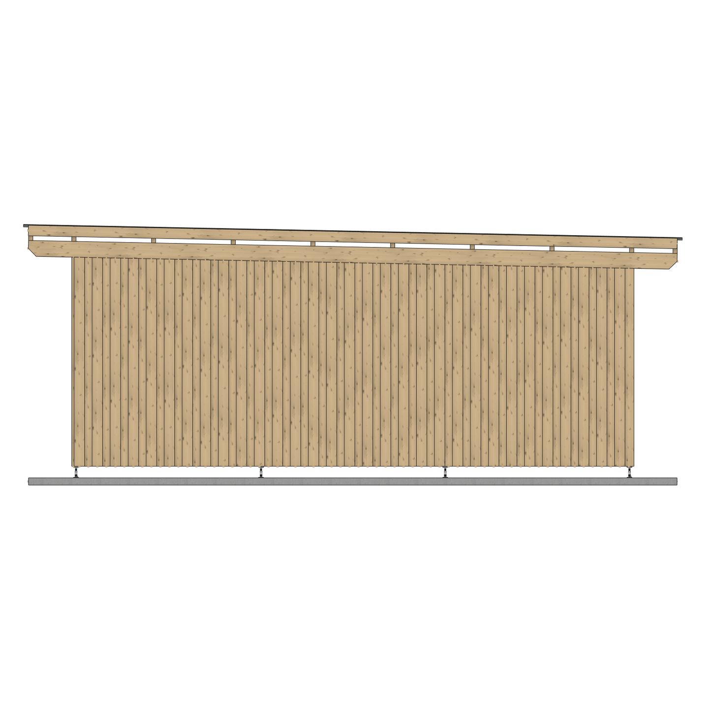 Seitenwand für ATBULL Carports