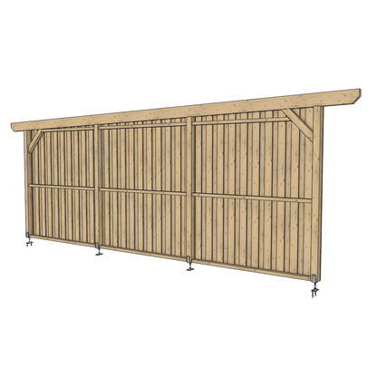 Seitenwand für ATBULL Carports